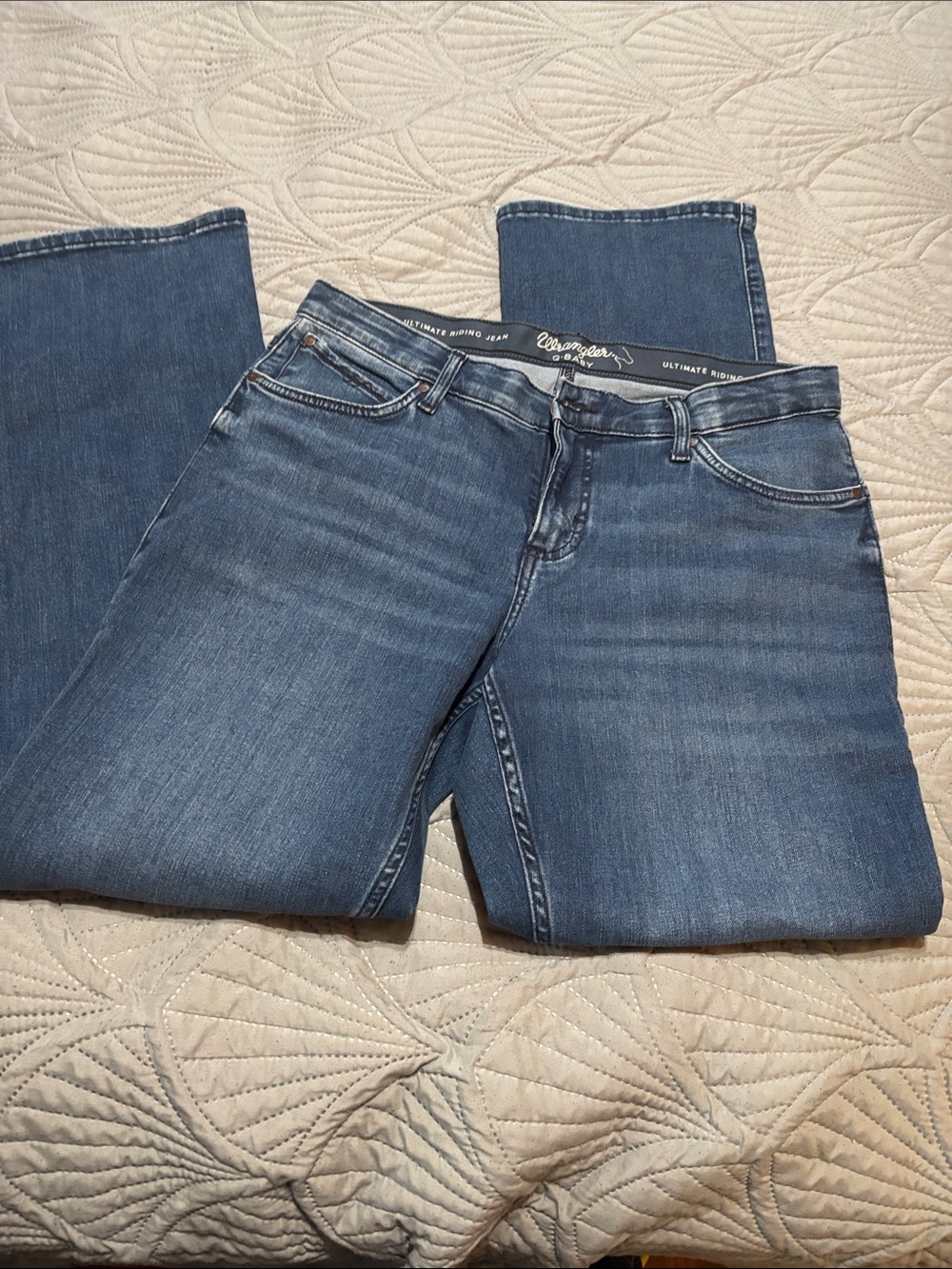 Wrangler Women’s Blue Boot-Cut Jeans